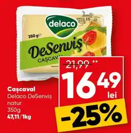 PROFI Delaco Cașcaval DeSenviș natur Ofertă