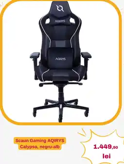 Altex Aqirys scaun gaming calypso Ofertă