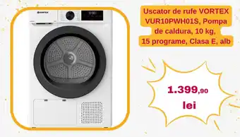 Vortex uscator de rufe vur10pwh01s