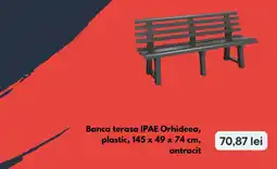Brico Depôt Ipae orhideea banca terasa Ofertă