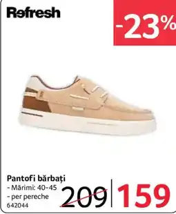 Selgros Refresh pantofi bărbați Ofertă