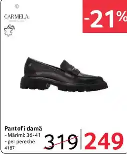 Selgros Carmela pantofi damă Ofertă