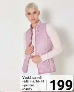 Selgros Vestă damă Ofertă