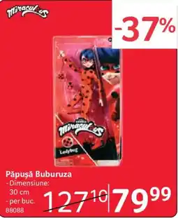 Selgros Miraculous Păpușă Buburuza Ofertă