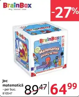 Selgros BrainBox Joc matematică Ofertă