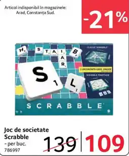Selgros Scrabble Ofertă
