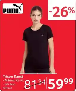 Selgros Puma tricou damă Ofertă