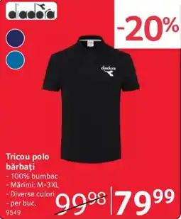 Selgros Diadora tricou polo bărbați Ofertă