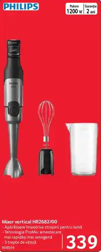Selgros Philips mixer vertical hr2682/00 Ofertă