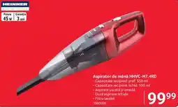 Selgros Heinner aspirator de mână hhvc-h7.4rd Ofertă