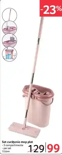 Selgros Set curățenie mop plat Ofertă