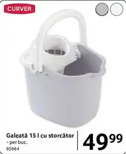 Selgros Curver galeată cu storcător Ofertă