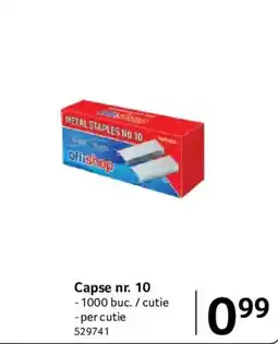 Selgros Offishop capse nr. 10 Ofertă