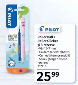 Selgros Pilot roller ball / roller clicker Ofertă