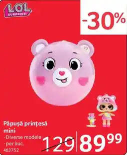 Selgros Lol surprize păpușă prințesă mini Ofertă