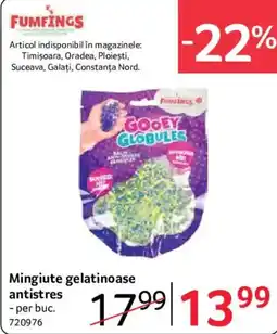 Selgros Fumfings mingiute gelatinoase antistres Ofertă