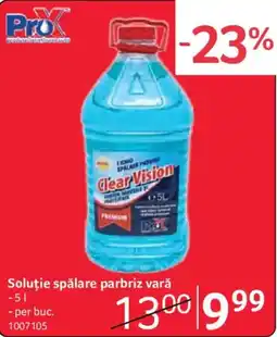 Selgros ProX soluție spălare parbriz vară Ofertă