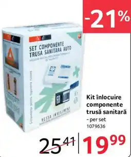 Selgros Vesta investiment set componente trusa sanitară auto Ofertă