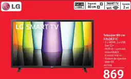 Selgros Lg smart tv 80 cm 32lq631c Ofertă