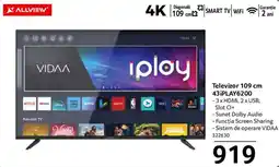 Selgros Allview televizor 109 cm 43iPLAY6200 Ofertă