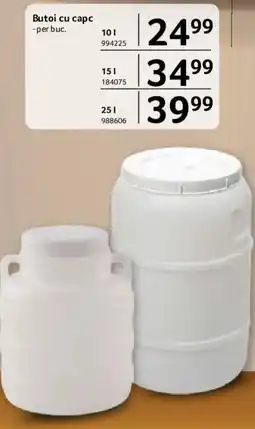 Selgros Butoi cu capc Ofertă