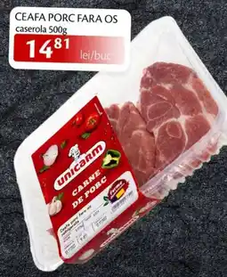 Unicarm Unicarm ceafa porc fara os Ofertă