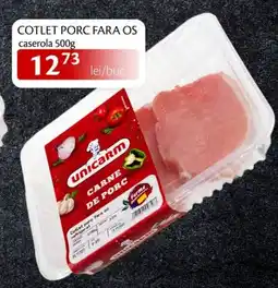 Unicarm Unicarm cotlet porc fara os Ofertă