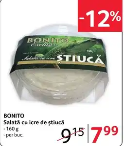 Selgros Bonito salată cu icre de știucă Ofertă