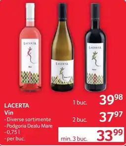 Selgros Lacerta vin Ofertă