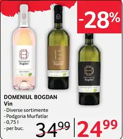 Selgros Domeniul Bogdan Vin Ofertă