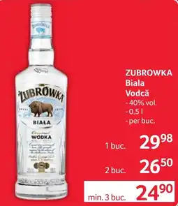 Selgros Zubrowka Biala Vodca Ofertă