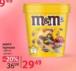 Selgros M&M'S Înghetată Ofertă