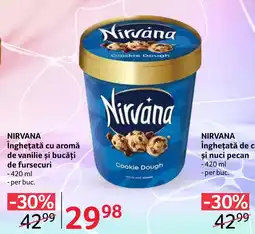 Selgros Nirvana inghețată cu aromă de vanilie și bucăți de fursecuri Ofertă