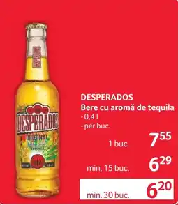 Selgros Desperados bere cu aromă de tequila Ofertă