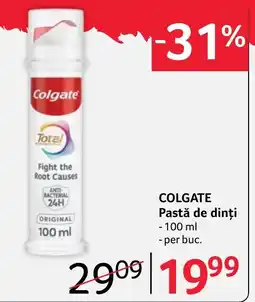 Selgros Colgate pastă de dinți Ofertă