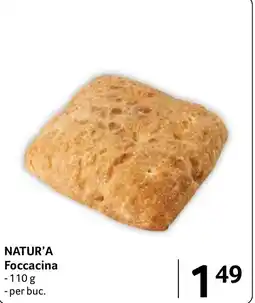 Selgros Natur'a Foccacina Ofertă