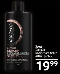 Selgros Syoss şampon Ofertă