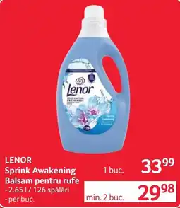 Selgros Lenor Sprink Awakening Balsam pentru rufe Ofertă