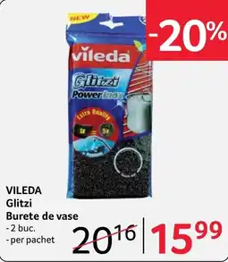 Selgros Vileda Glitzi Burete de vase Ofertă