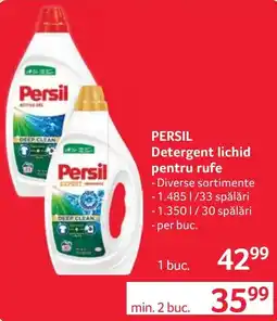 Selgros Persil detergent lichid pentru rufe Ofertă