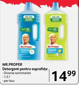 Selgros Mr.Proper Detergent pentru suprafete Ofertă