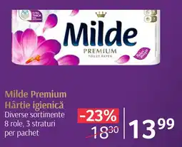 Selgros Milde Premium Hârtie igienică Ofertă