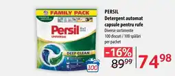 Selgros Persil detergent automat capsule pentru rufe Ofertă