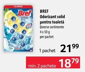 Selgros Bref odorizant solid pentru toaletă Ofertă