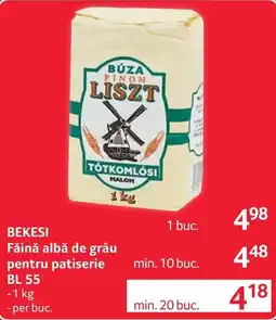 Selgros Bekesi făină albă de grâu pentru patiserie Ofertă