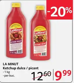 Selgros LaMinut ketchup dulce / picant Ofertă