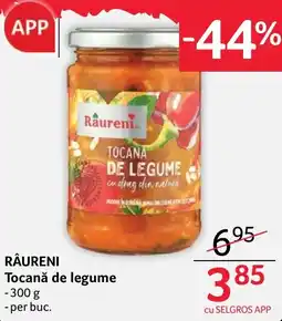 Selgros Raureni Tocană de legume Ofertă