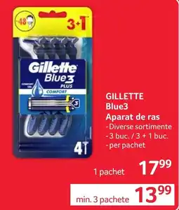 Selgros Gillette Blue3 Aparat de ras Ofertă