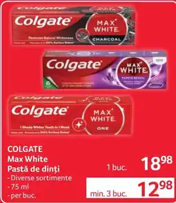 Selgros Colgate Max White Pastă de dinți Ofertă