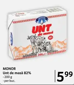 Selgros Monor unt de masă 82% Ofertă